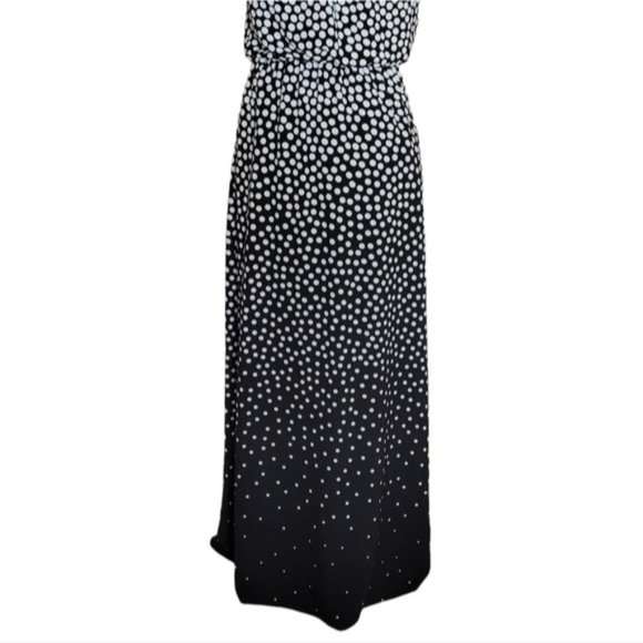 Adrianna Papell Moody Dot Maxi Halter Dress size 4 - Picture 5 of 15